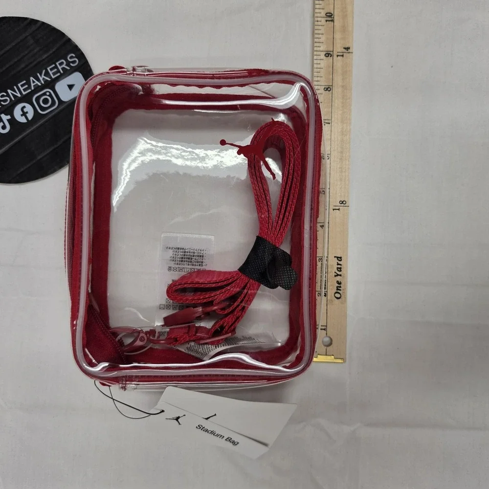 Nike Jordan Stadium Clear Crossbody Bag Fanny Hip Waist Belt Pack 9A0848-R78
